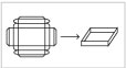 箱の組立 フタ・身・台紙等